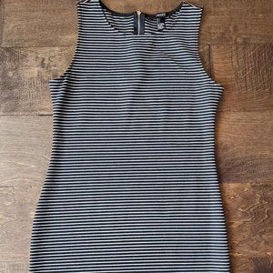 Striped Dress Paris Style L